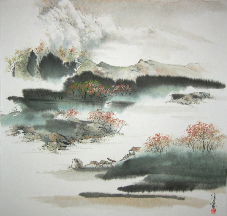 Chinese brush painting 3