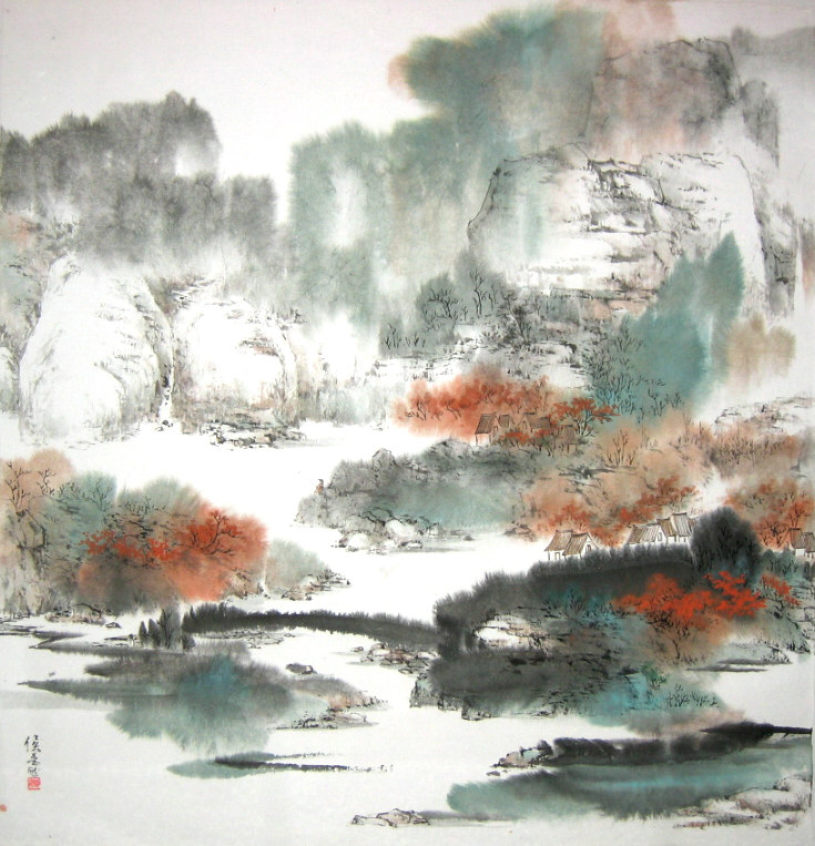Chinese brush painting 7
